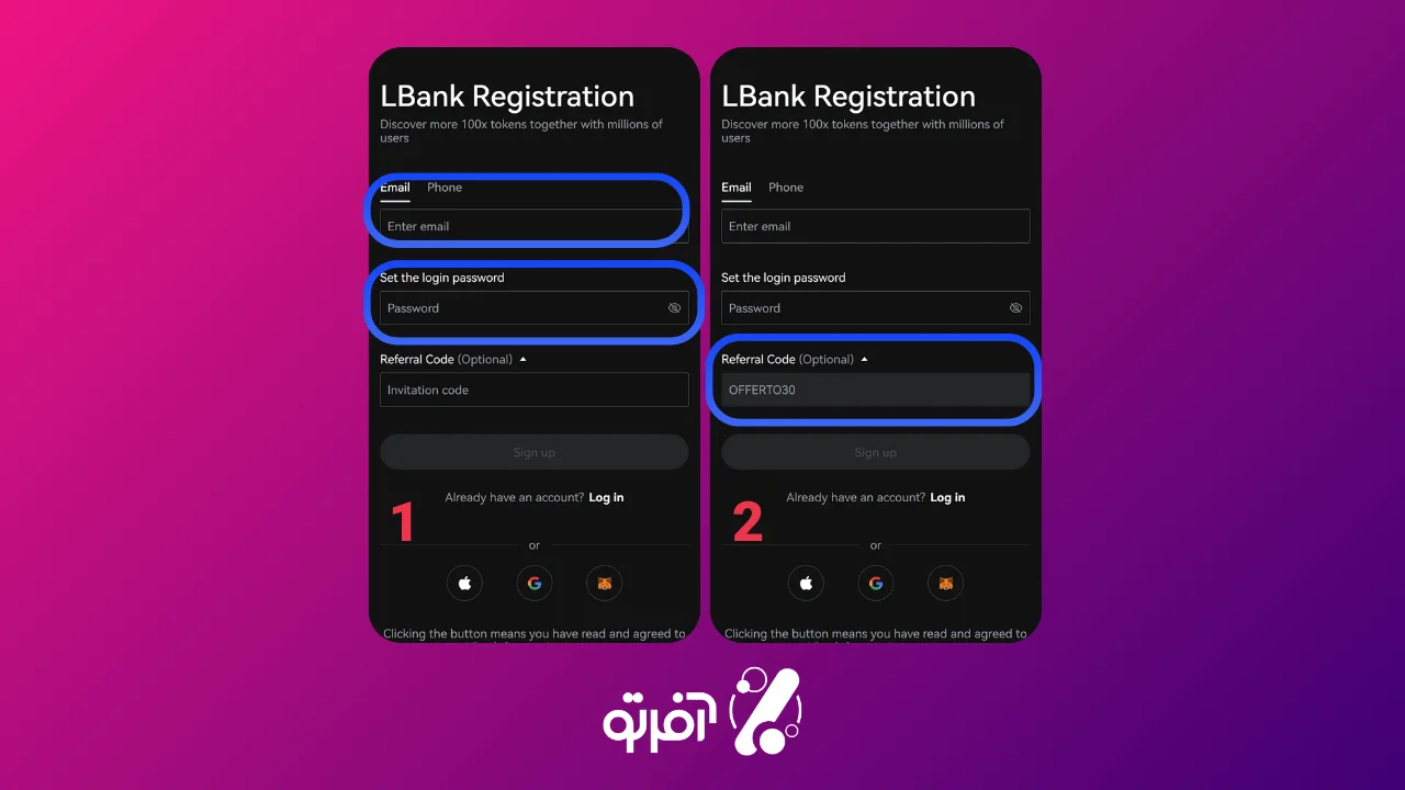 معرفی، بررسی و ثبت نام در صرافی ال بانک 2 ثبت نام با کد رفرال در ال بانک